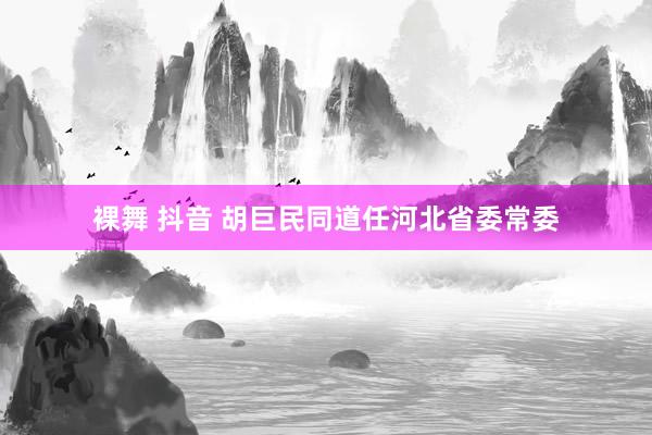 裸舞 抖音 胡巨民同道任河北省委常委